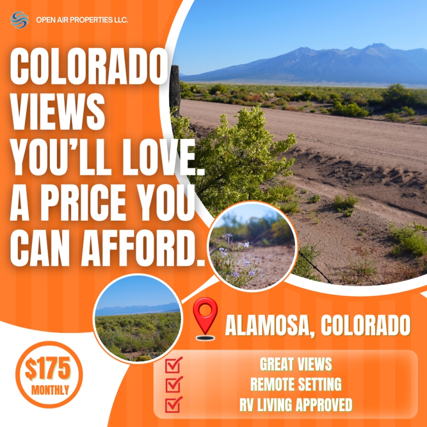  1.27 Acres for Sale in Alamosa, Colorado