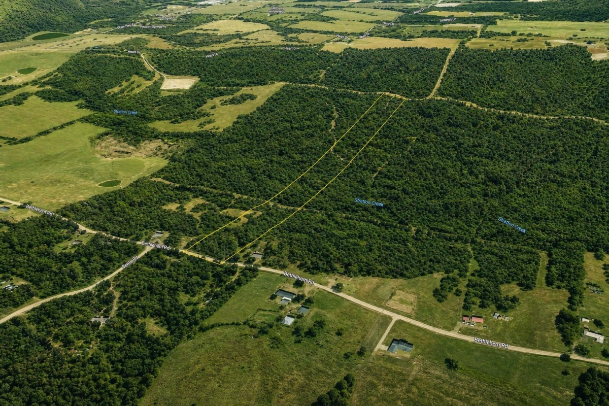 Springfield, AR Land for Sale: 12.95 Acres on Bethlehem Rd with Owner Financing