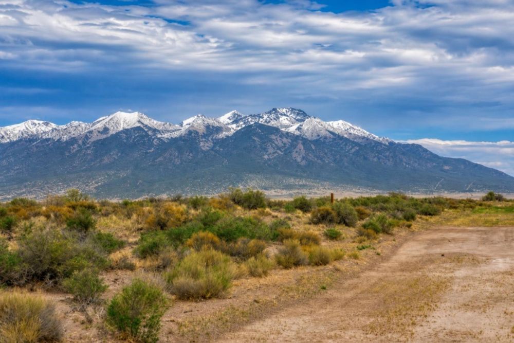 Supplied listing image for the Mosca, Colorado land parcel