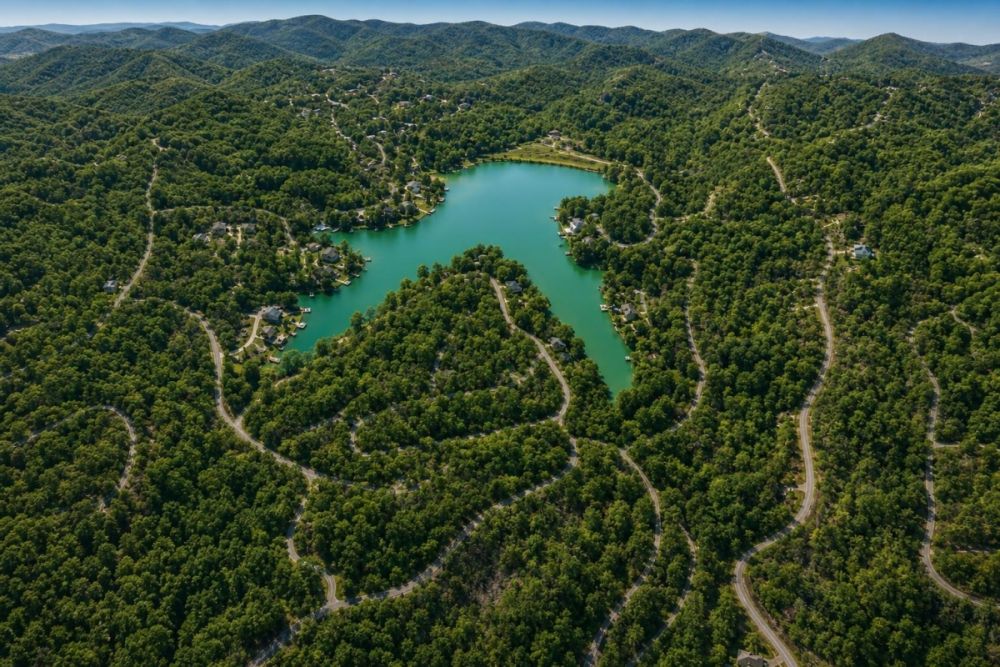 Listing image for the 0.3-acre Lake Chanute, Arkansas land parcel