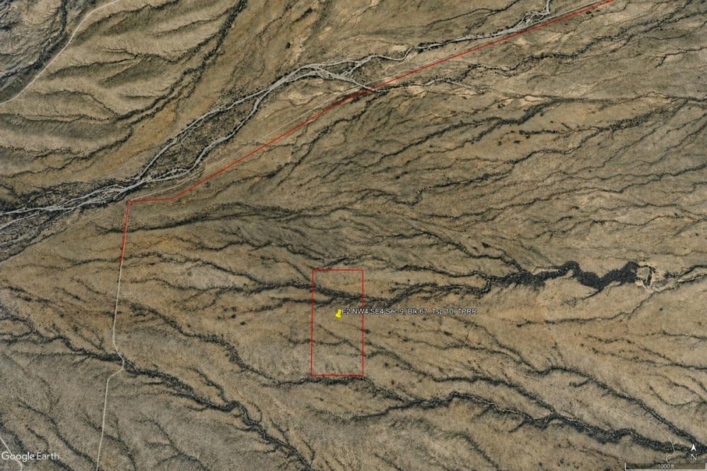 Listing image for LC25868, a 20-acre land parcel near Van Horn, Texas