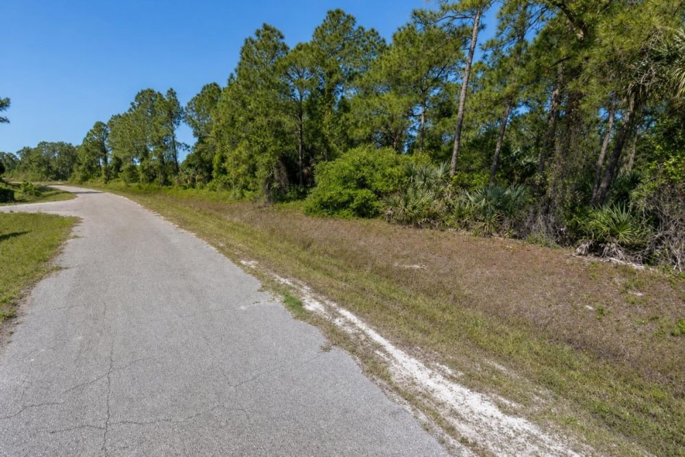 Additional listing image for the Blueleaf Drive North Port, Florida land parcel