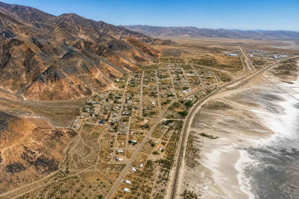 Listing image for a 0.22-acre land parcel in Trona, California