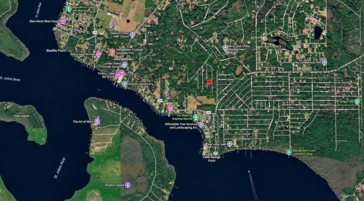 Special Members-Only Discount! Buildable Lot Near Lake George, Florida – Just $6,500 Cash | RV & Mobile Homes Allowed!
