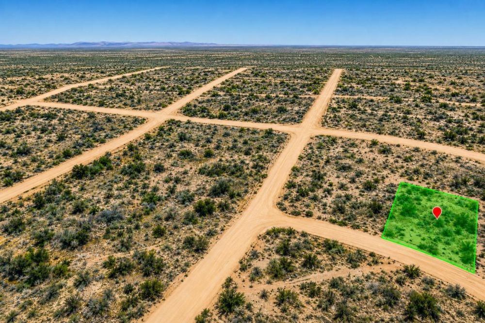 California City CA vacant land listing image for the 0.18-acre Kenwood Dr parcel