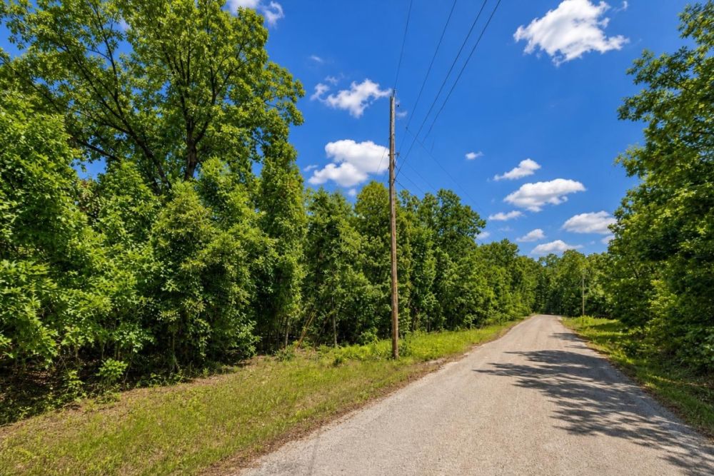 Blue-sky view associated with the Mono Drive parcel in the Aztec Lake area
