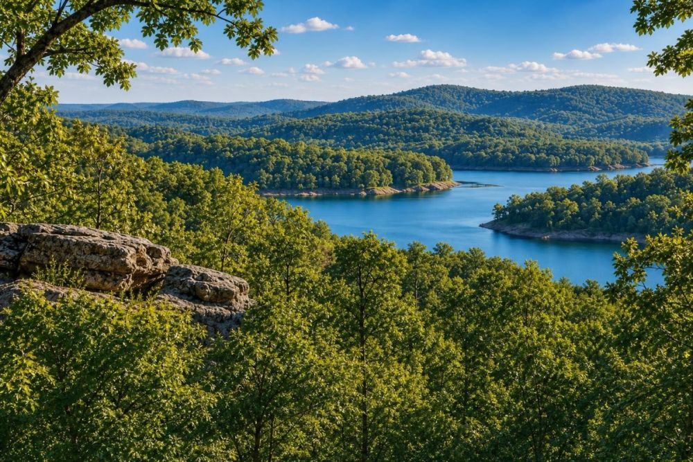 Listing image for the 0.25-acre Lake Chanute Arkansas land parcel